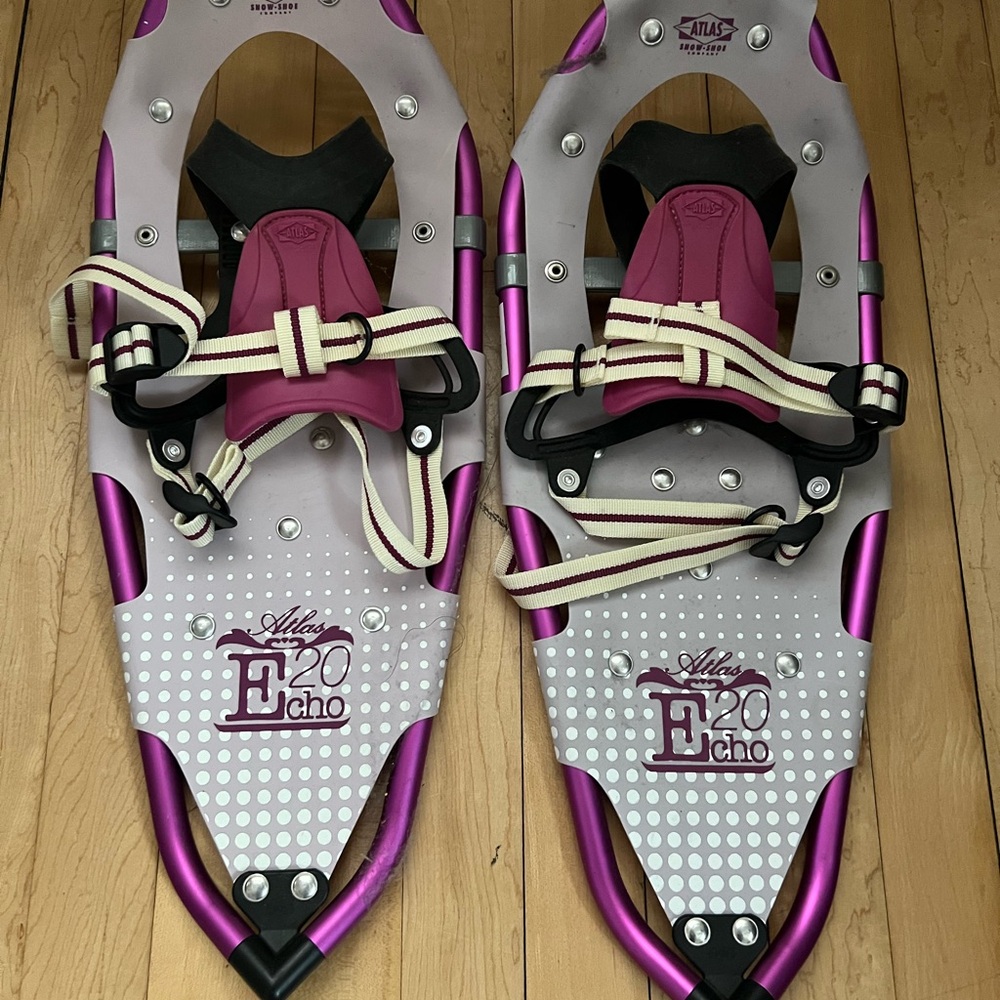 Atlas E20 Echo Snowshoes - Pink and Silver